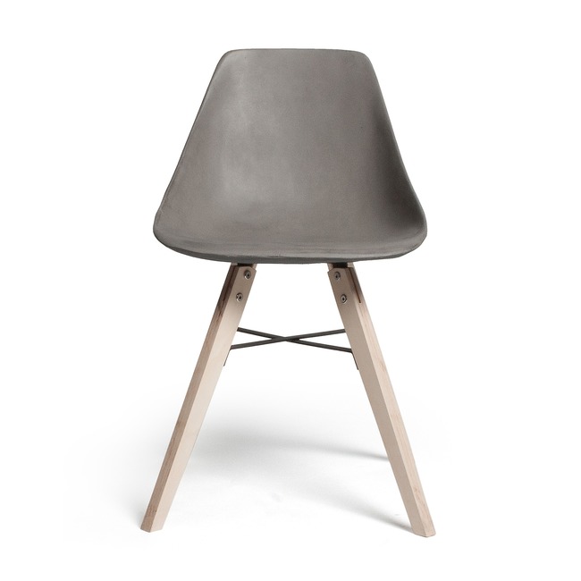 Hauteville Chair with Plywood Feet by Lyon Beton