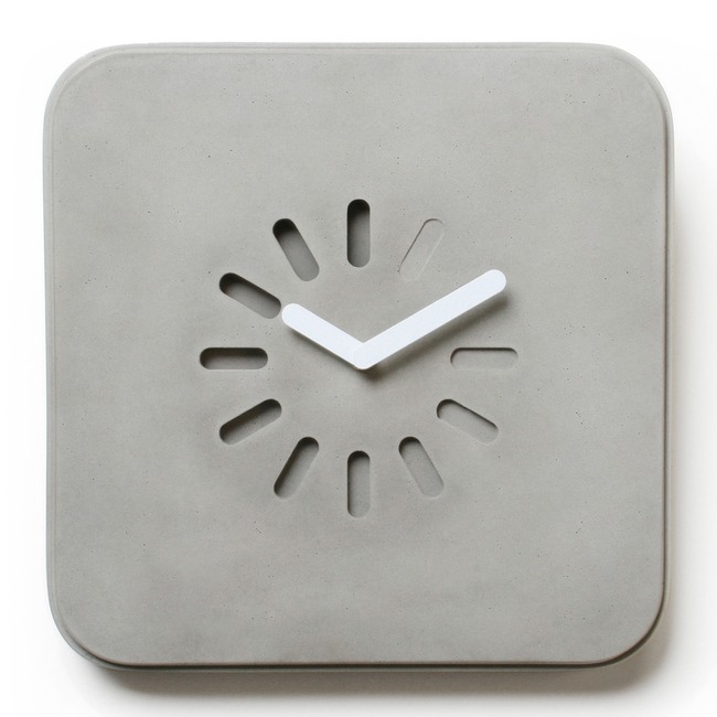 Low Tech Life In Progress Wall Clock by Lyon Beton