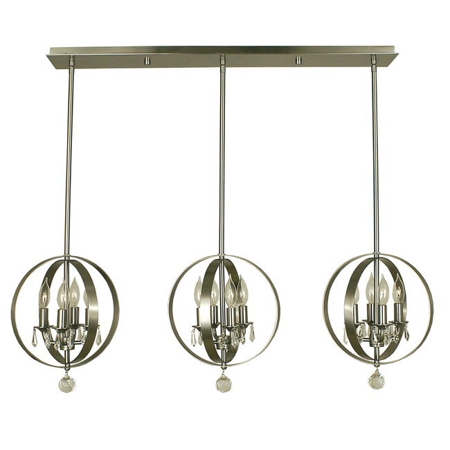 Constellation Linear Chandelier by Framburg