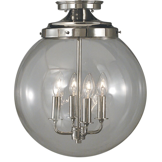 Moderne Semi Flush Ceiling Light by Framburg