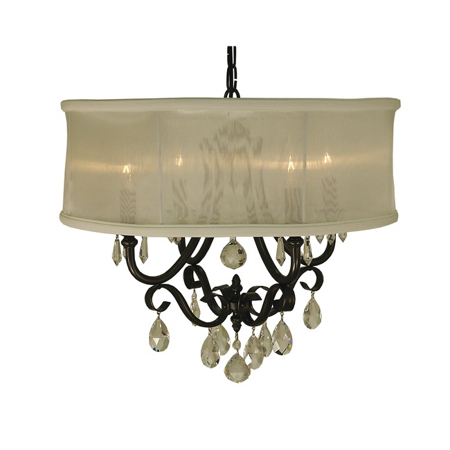 Liebestraum Drum Shade Chandelier by Framburg