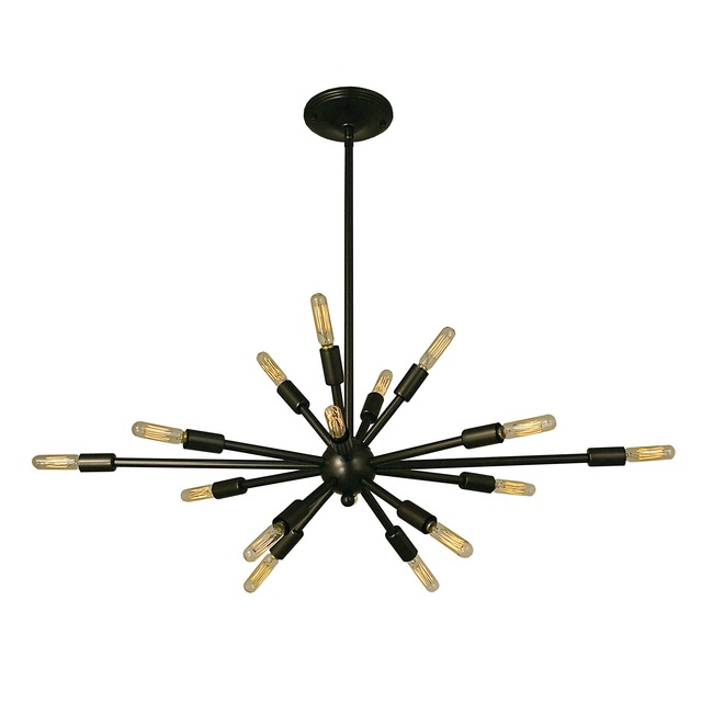 Simone Oval Sputnik Chandelier by Framburg