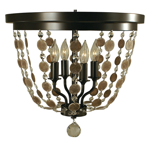 Naomi Flush Ceiling Light by Framburg