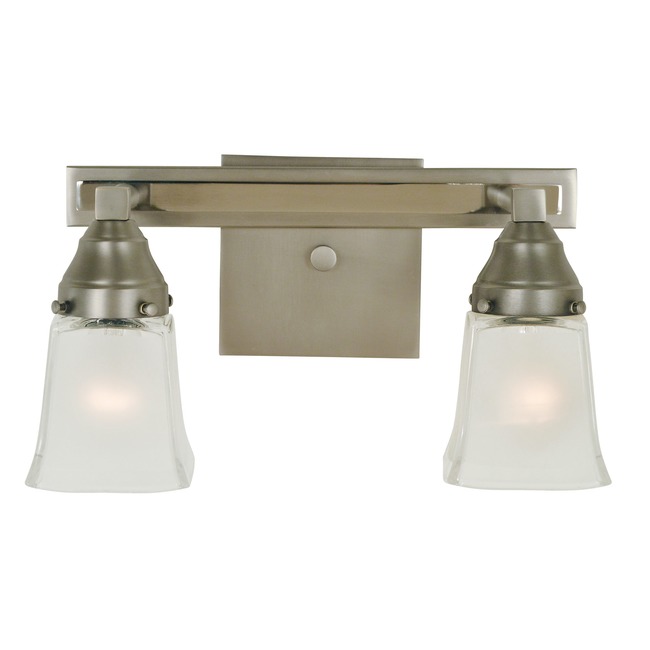 Mercer Squared Bathroom Vanity Light by Framburg