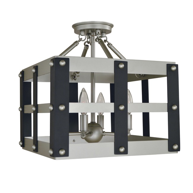 Metro Artisan Semi Flush Ceiling Light by Framburg