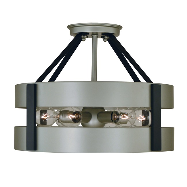 Orion Semi Flush Ceiling Light by Framburg