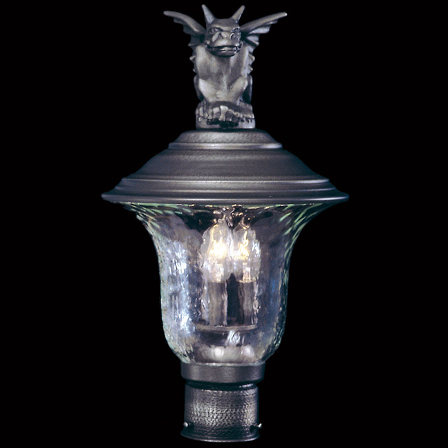 Carcassonne Gargoyle Outdoor Post Light by Framburg