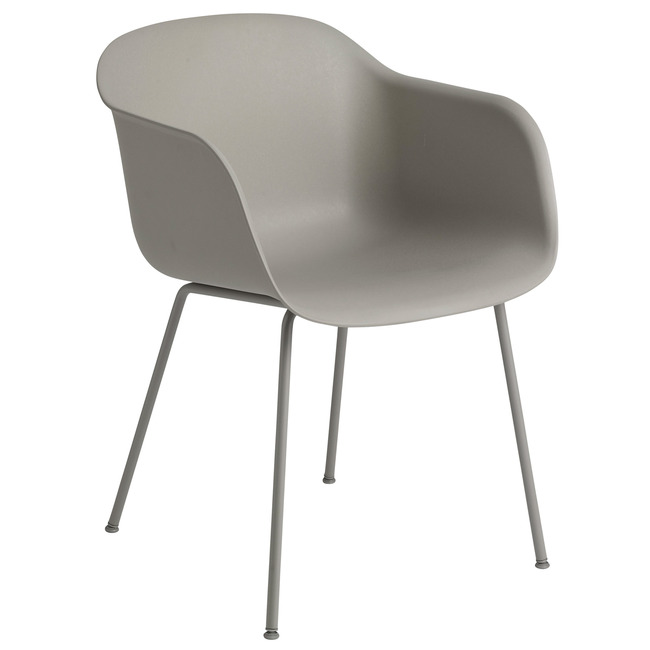 Fiber Armchair Tube Base by Muuto