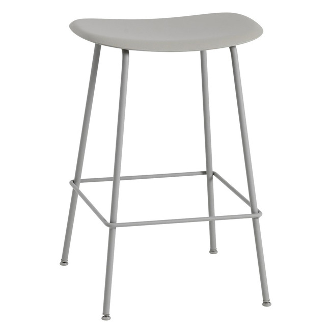 Fiber Bar Stool Tube Base by Muuto