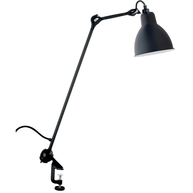 Lampe Gras N201 Round Shade Clamp Base Table Lamp by DCW Editions
