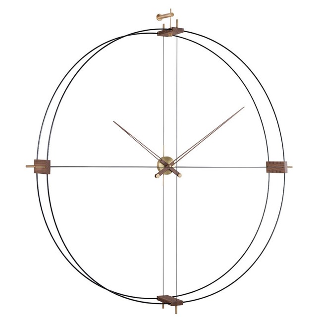 Delmori Wall Clock with Double Ring by Nomon