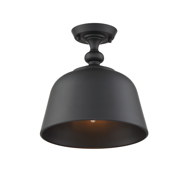 Berg Semi Flush Ceiling Light by Savoy House