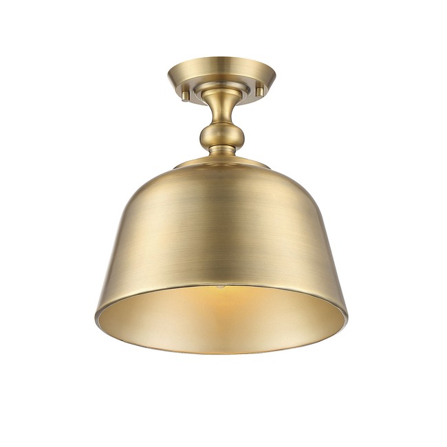 Berg Semi Flush Ceiling Light by Savoy House