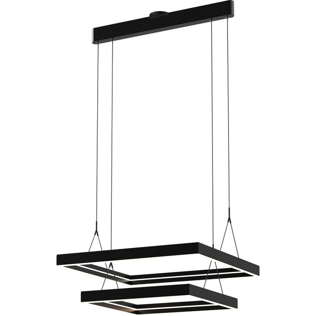 Athena Double Square Pendant by PageOne