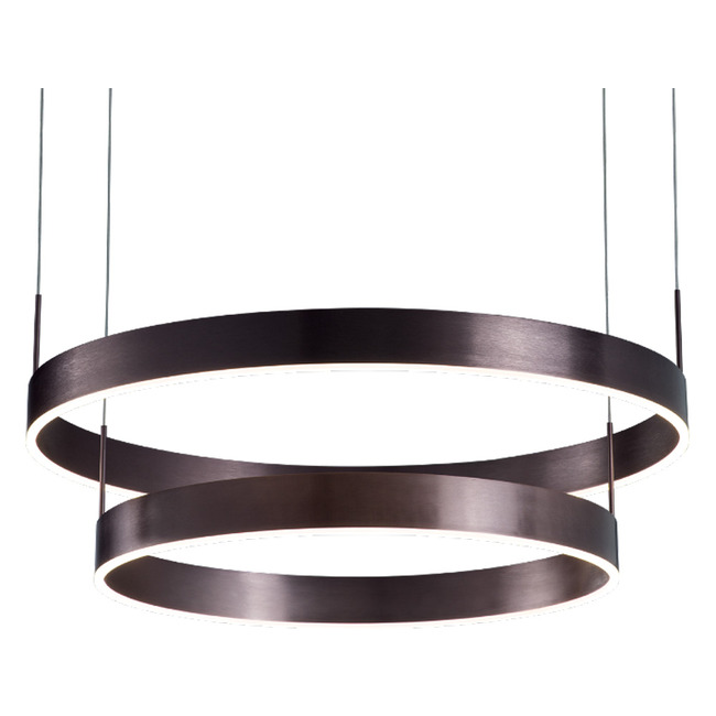 Prometheus Two Tier Circle Pendant by PageOne