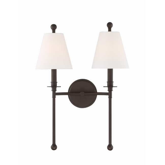 Riverdale Wall Sconce by Crystorama