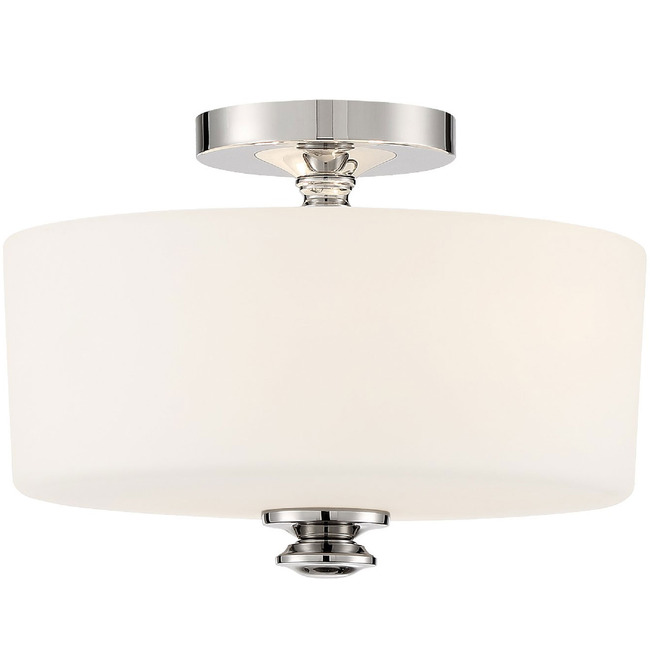 Travis Semi Flush Ceiling Light by Crystorama