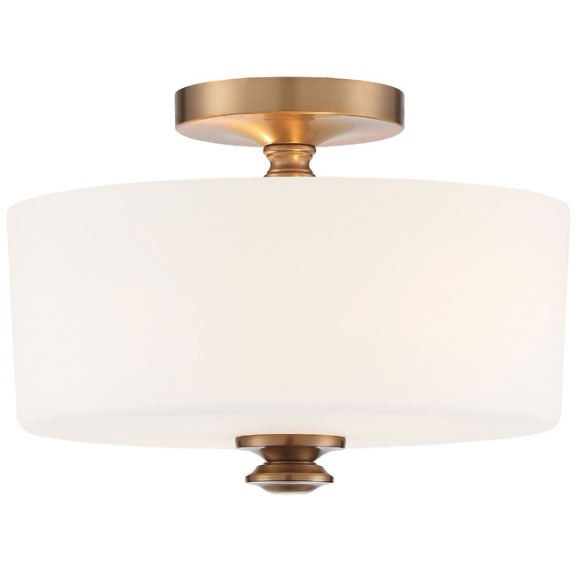Travis Semi Flush Ceiling Light by Crystorama