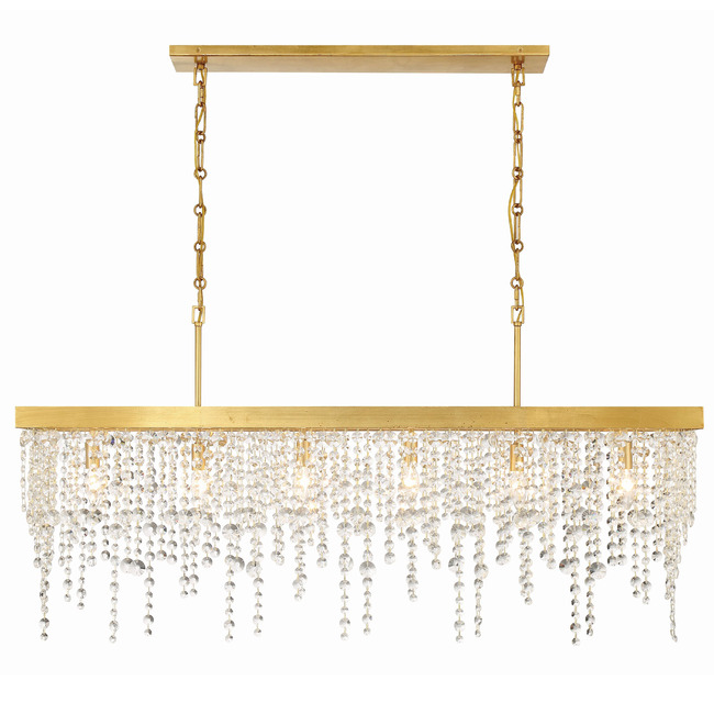 Winham Linear Chandelier by Crystorama