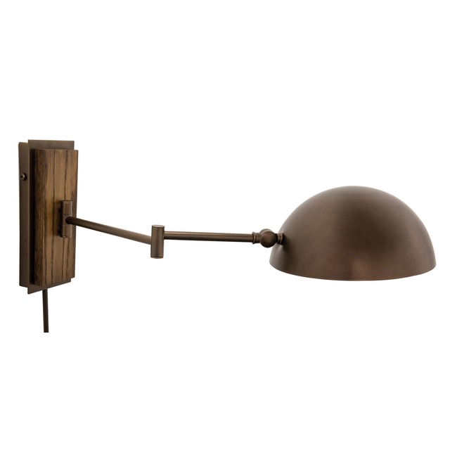 Barton Plug-in Swing Arm Wall Sconce by House Of Troy