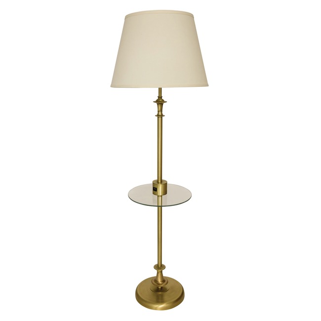 Randolph Floor Lamp with Table by House Of Troy