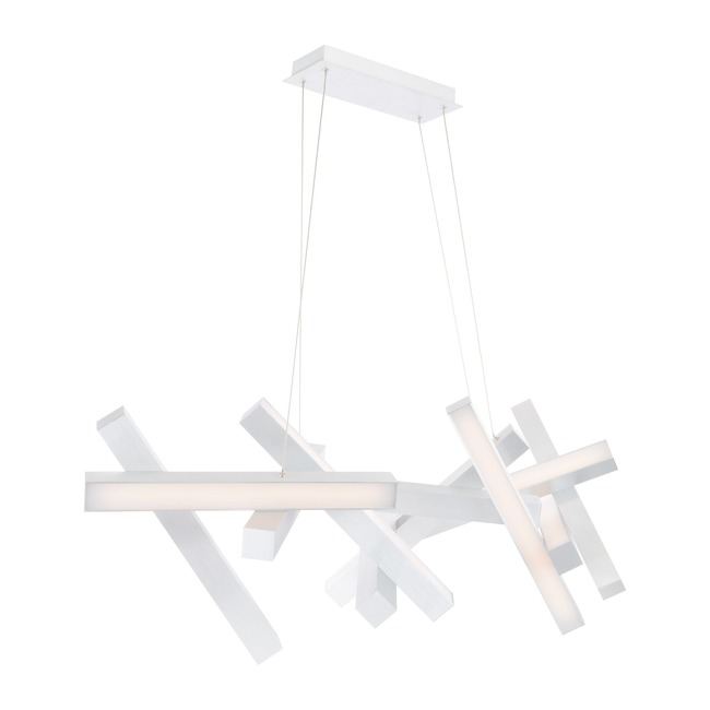 Chaos Linear Chandelier by Modern Forms