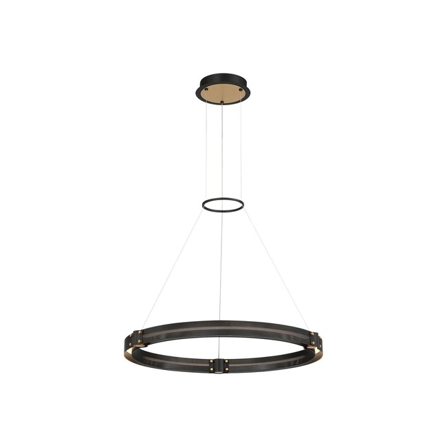 Admiral 1 Tier Round Pendant by Eurofase