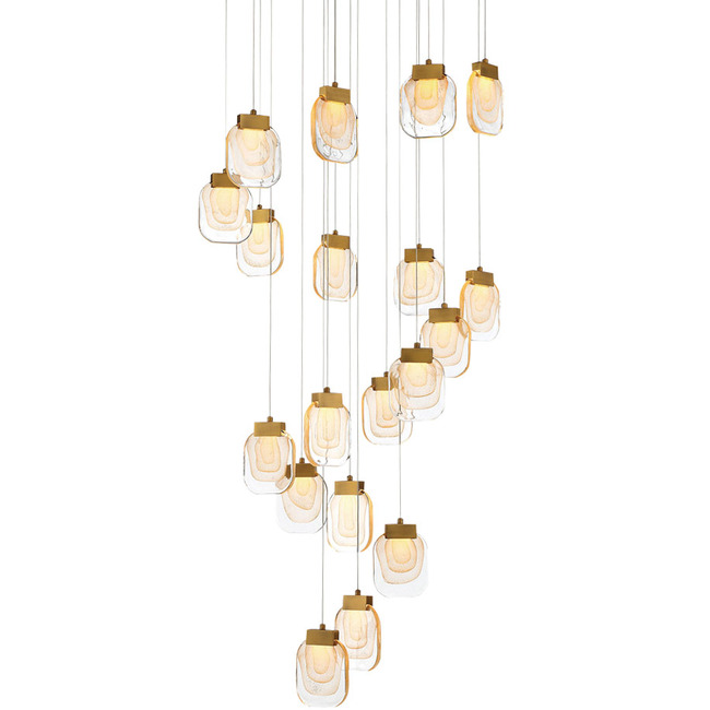 Paget Chandelier by Eurofase