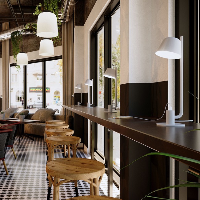 Bima Table Lamp by Prandina USA