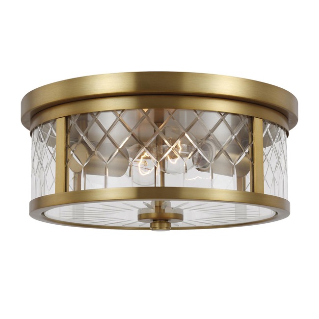 Alec Semi Flush Ceiling Light by Visual Comfort Studio