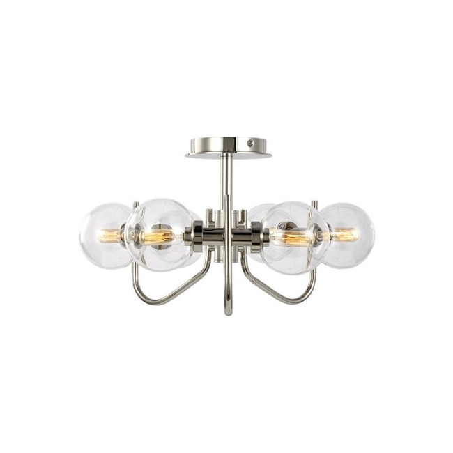 Verne Semi Flush Ceiling Light by Visual Comfort Studio