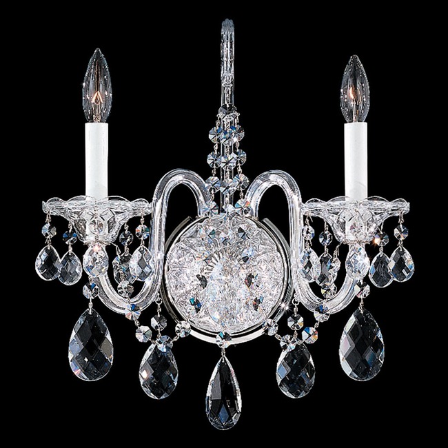 Sterling Wall Sconce by Schonbek Signature