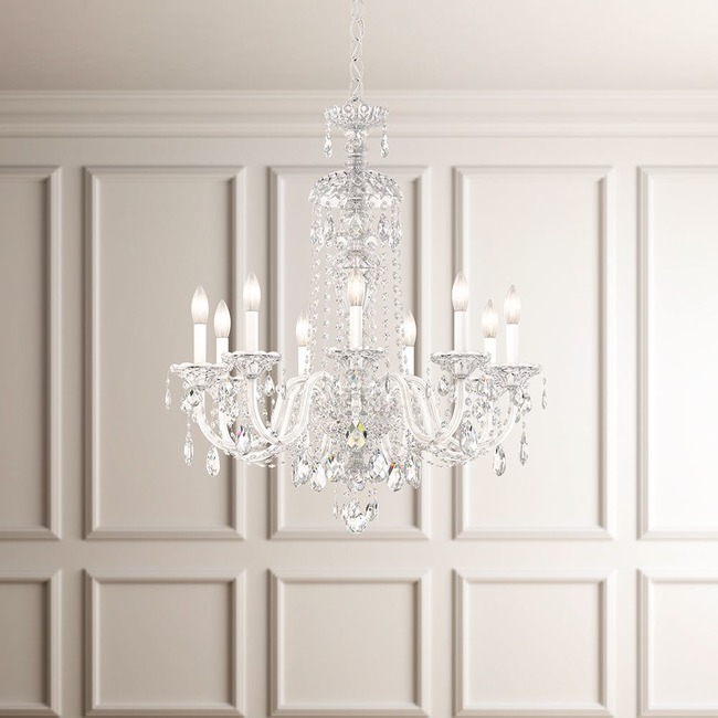 Sterling Chandelier by Schonbek Signature