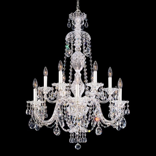 Sterling Chandelier by Schonbek Signature