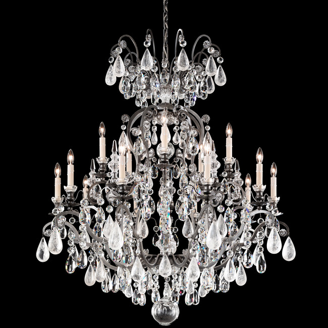 Renaissance Rock Crystal Chandelier by Schonbek Signature