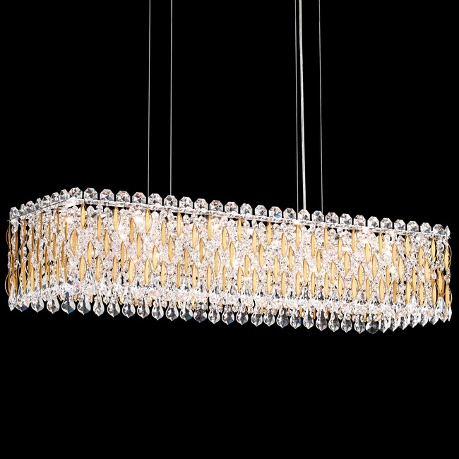 Sarella Rectangle Pendant by Schonbek Signature