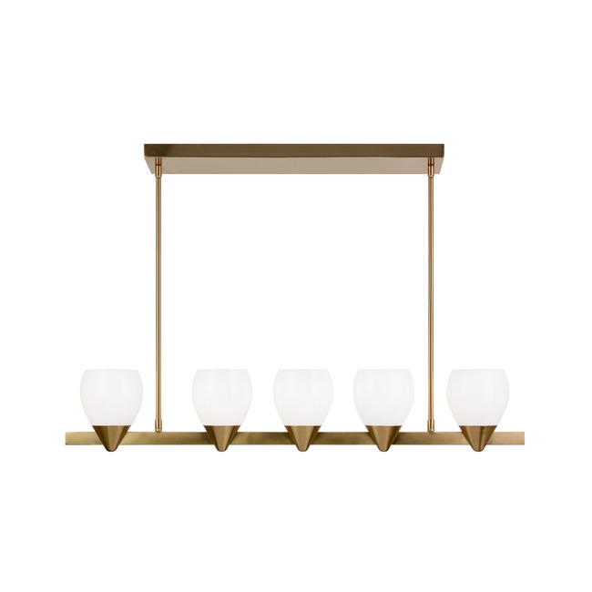 Reya Linear Chandelier by Matteo Lighting