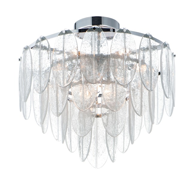 Glacier Semi Flush Ceiling Light by Maxim Lighting