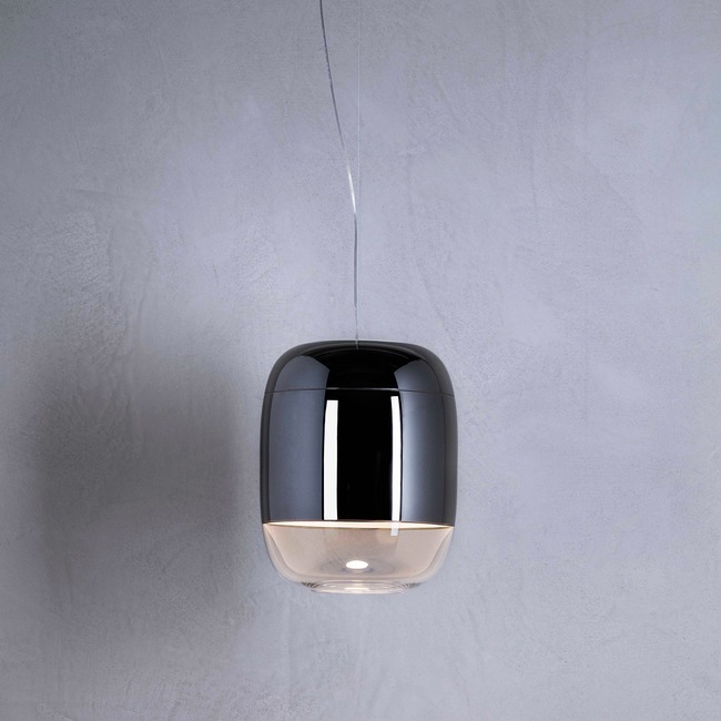 Gong S3/S5 Incandescent Pendant by Prandina USA