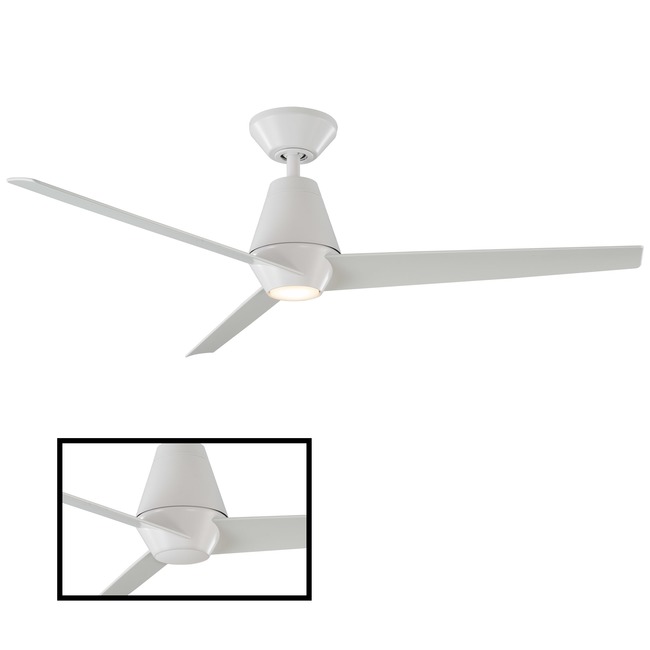 Slim DC Ceiling Fan with Light  by Modern Forms