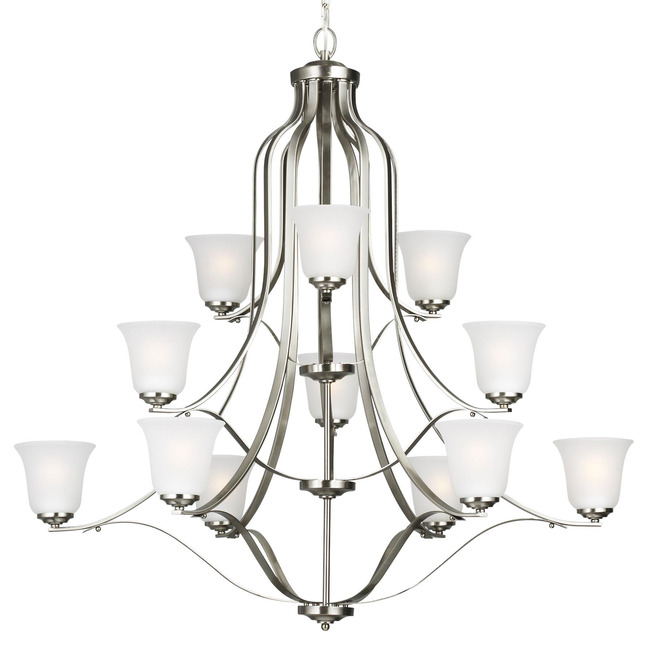 Emmons Grande Chandelier by Generation Lighting