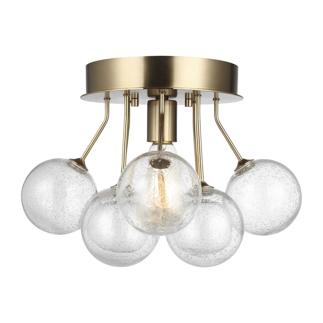 Bronzeville Semi Flush Ceiling Light by Visual Comfort Studio