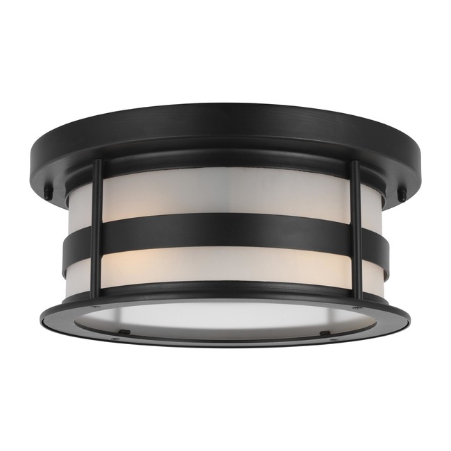 Wilburn Outdoor Flush Ceiling Light by Generation Lighting