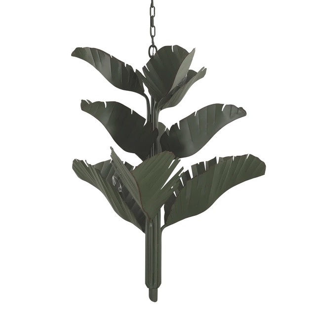 Banana Leaf Chandelier by Varaluz