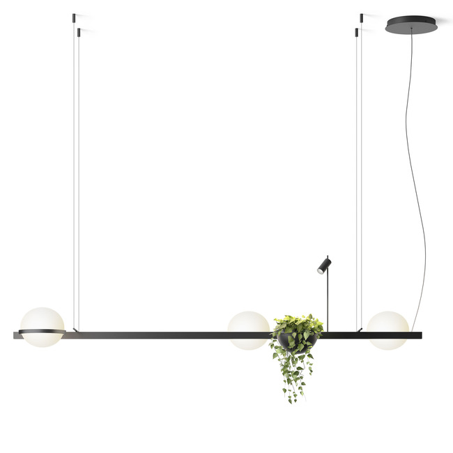 Palma Linear Pendant by Vibia