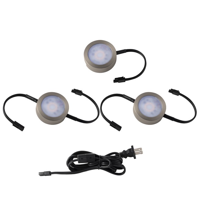 Puck 3-Light 120V Kit with Power Cord by WAC Lighting