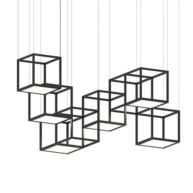 Cubix Multi-Light Linear Pendant by SONNEMAN - A Way of Light