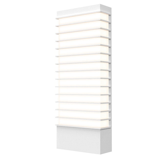 Tawa Wide Outdoor Wall Sconce by SONNEMAN - A Way of Light