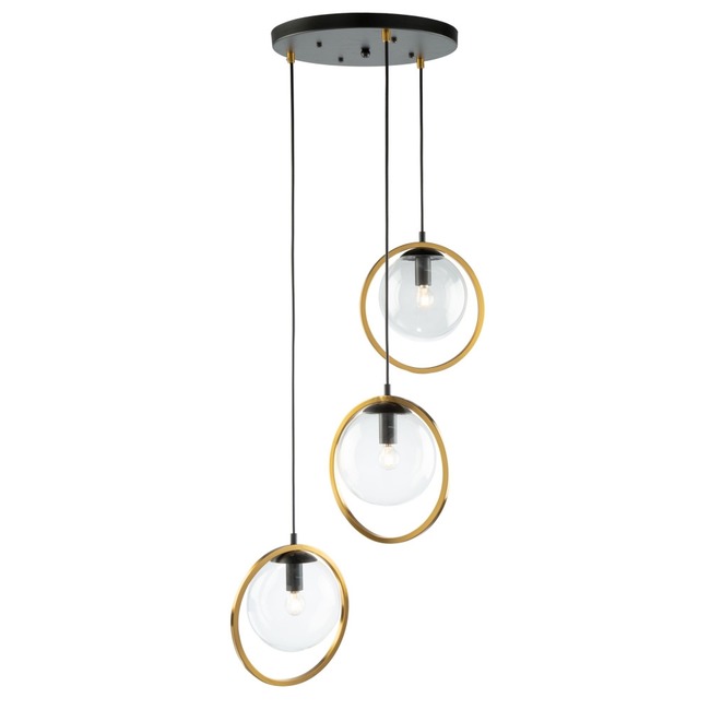Lugano Multi Light Pendant by Artcraft