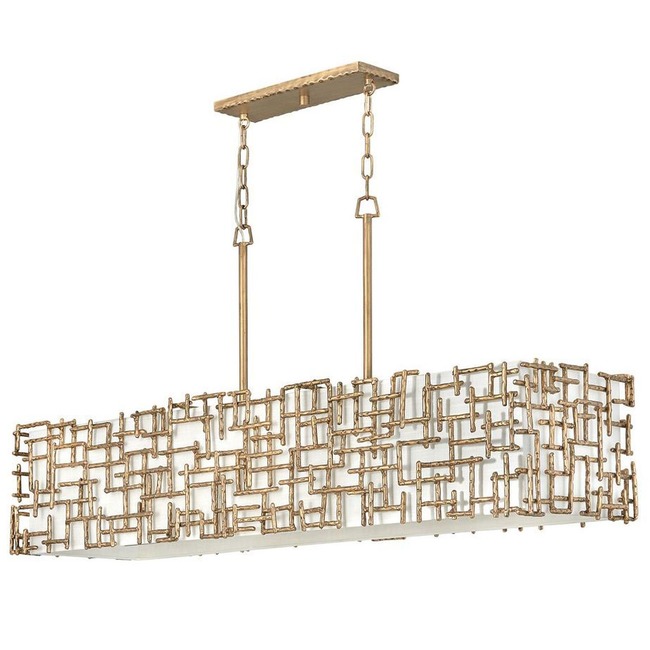 Farrah Linear Chandelier by Fredrick Ramond